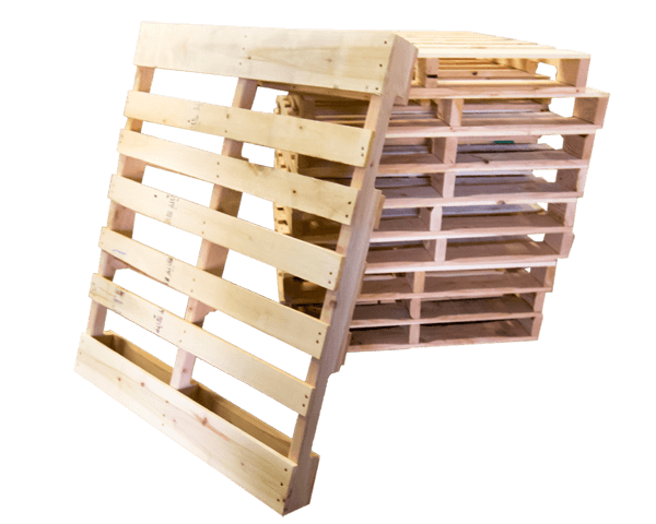 A stack of ordinary pallets